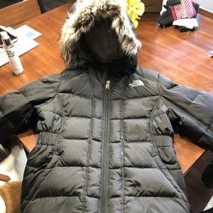 Girls North Face parka